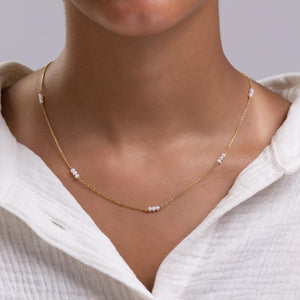 Buy Gold Pearl Chain Online